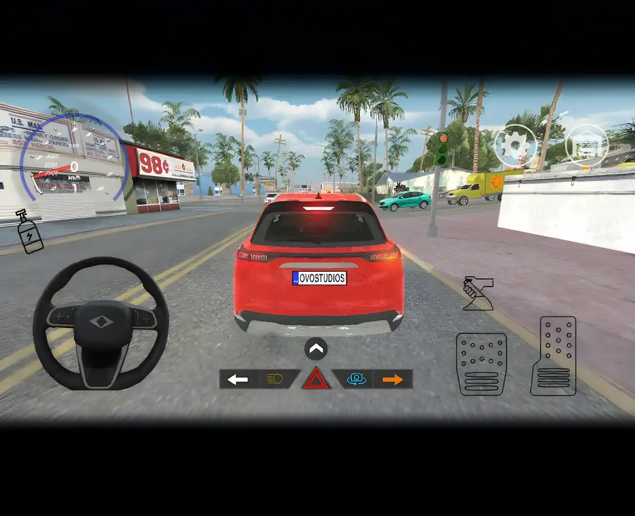 TOGG漂移和停车模拟器