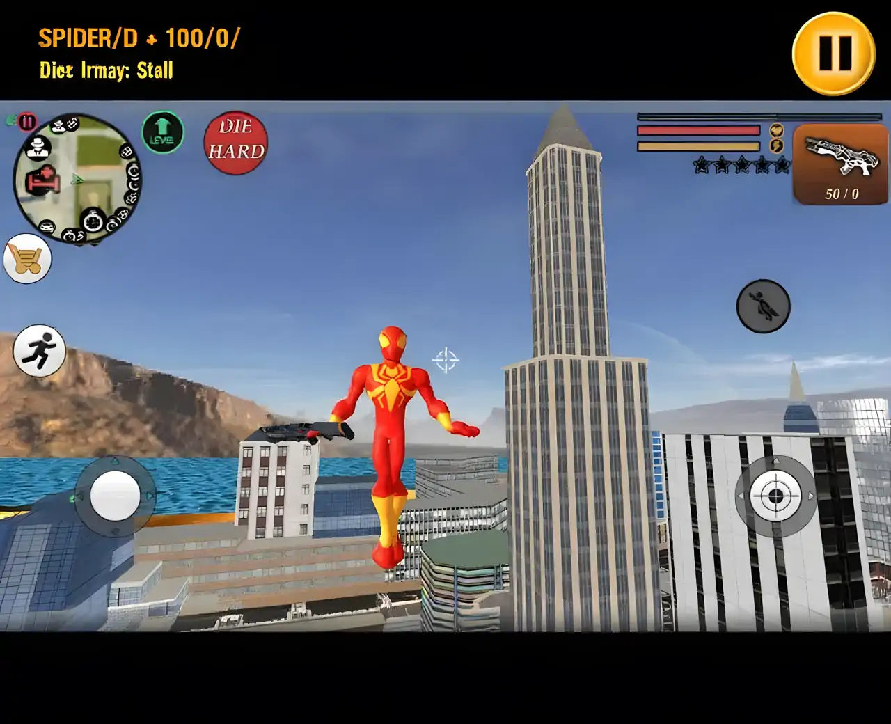 钢铁火柴人蜘蛛绳英雄之城