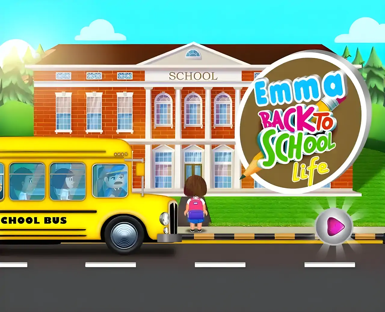 艾玛回到学校生活：课堂游戏