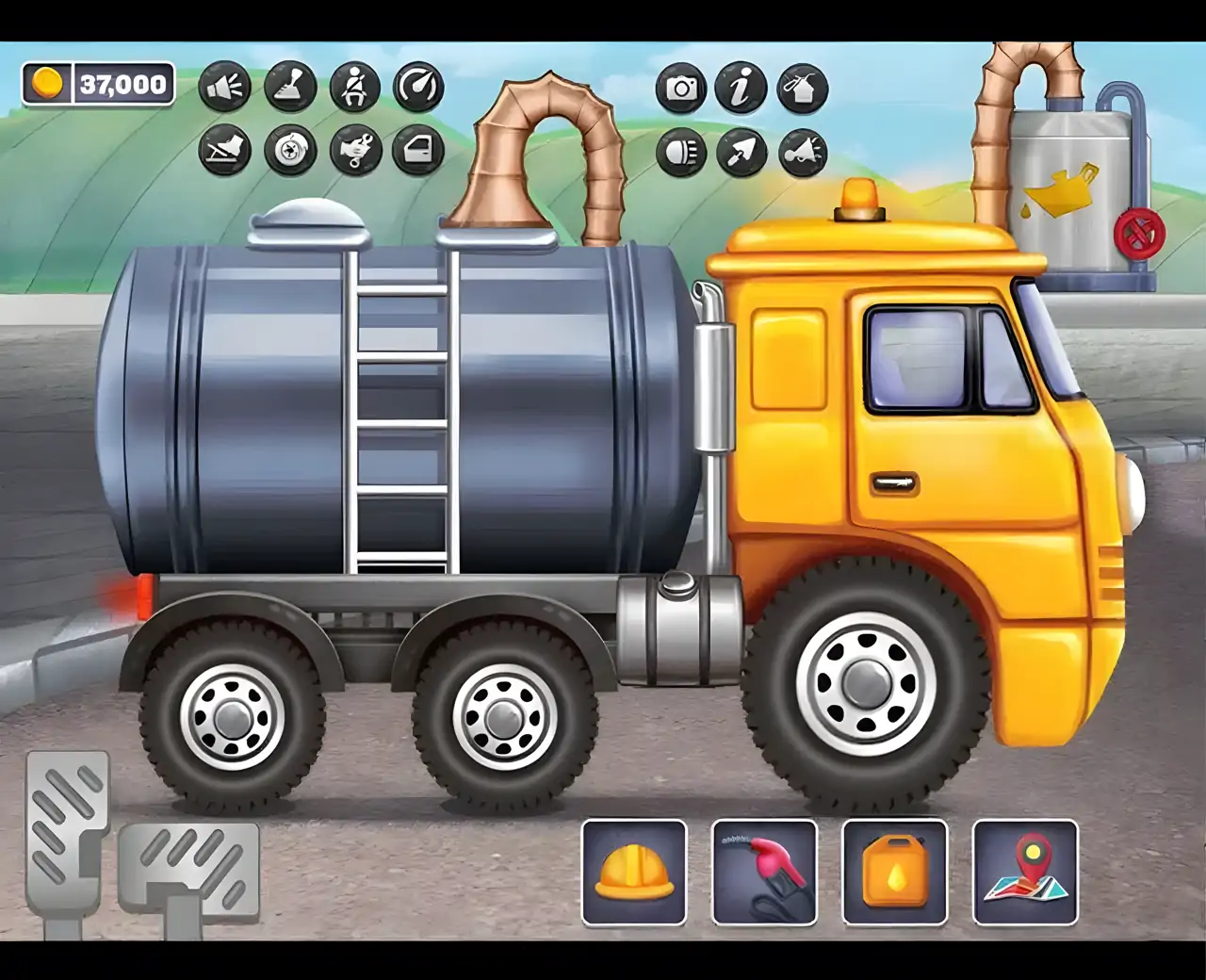 儿童油轮：卡车游戏