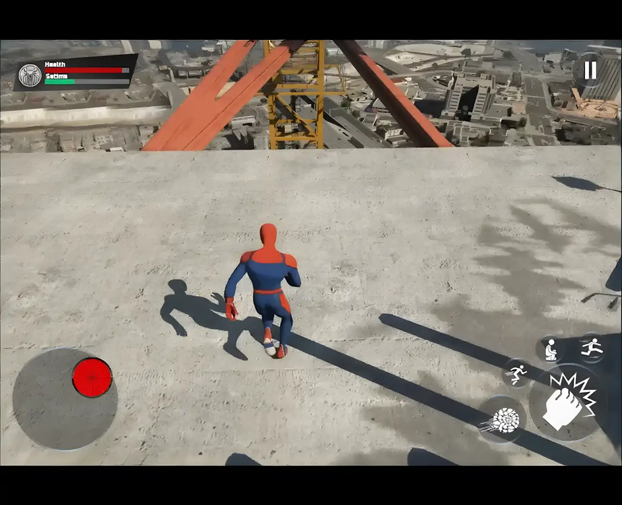 火柴人英雄绳索城市