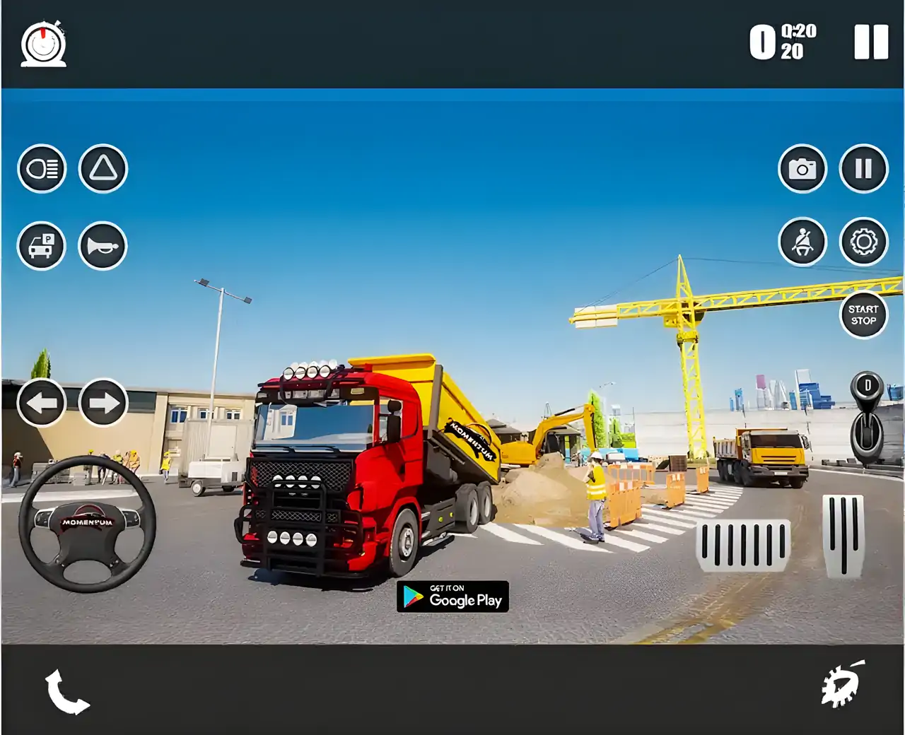 自卸卡车模拟器