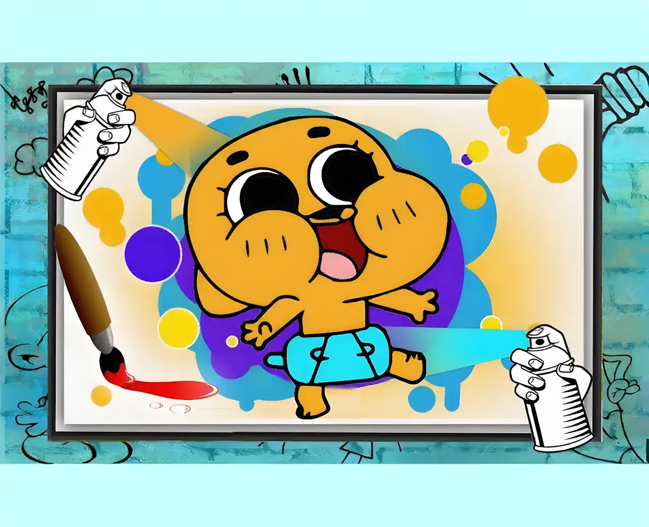 Gumballll:达尔文的着色