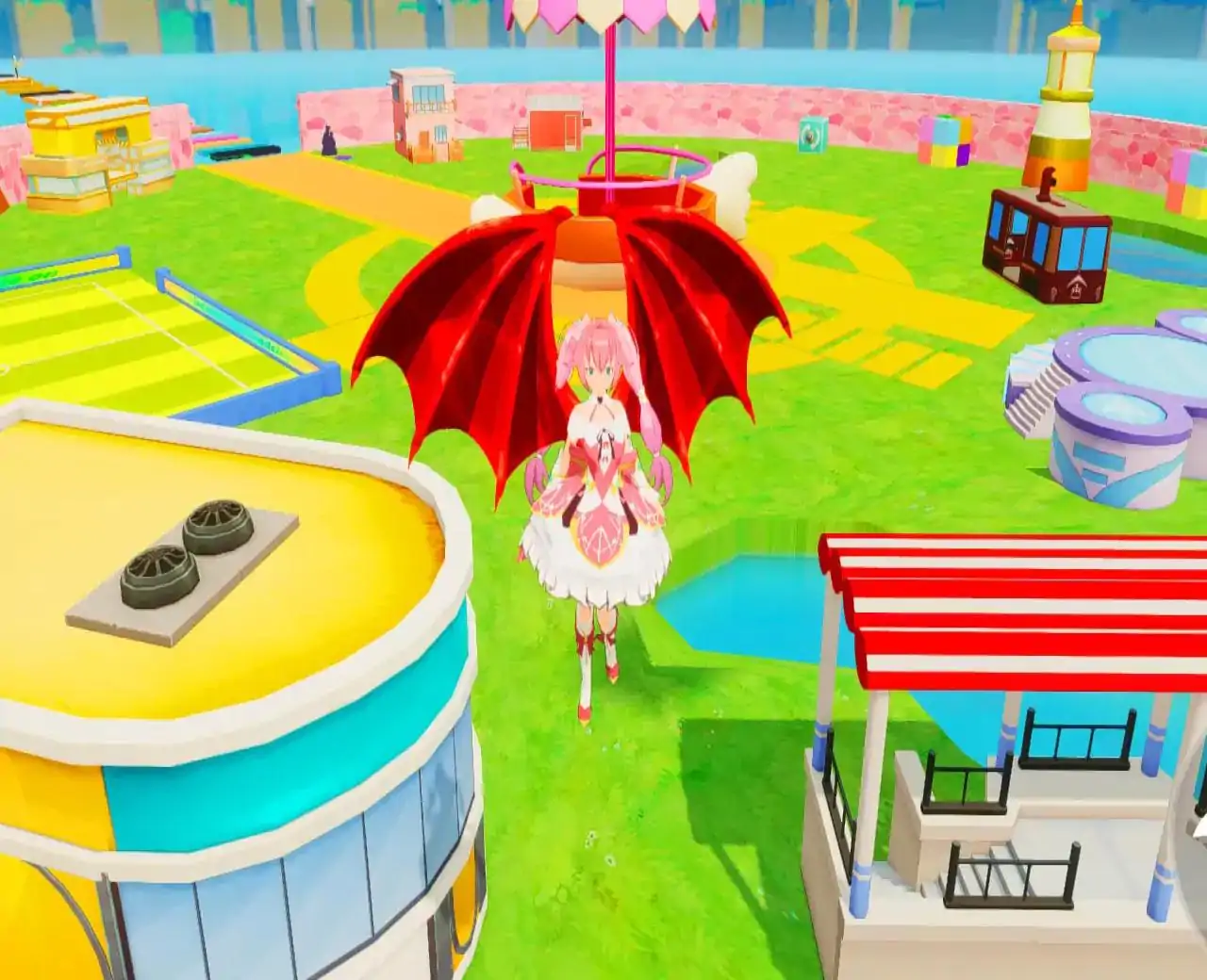 梦幻空岛换装跑酷