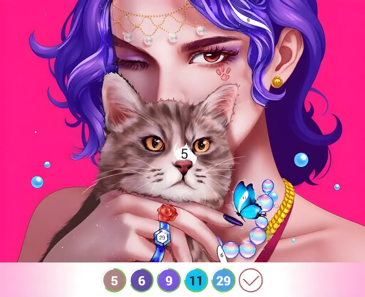 Hola颜色-按数字绘画