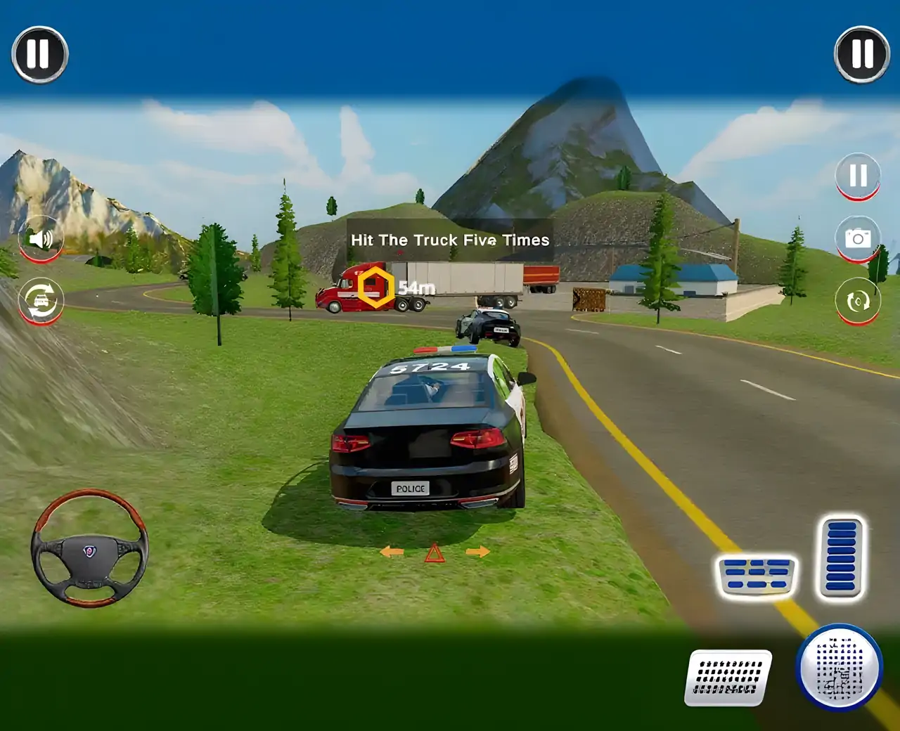 真实城市警车追逐