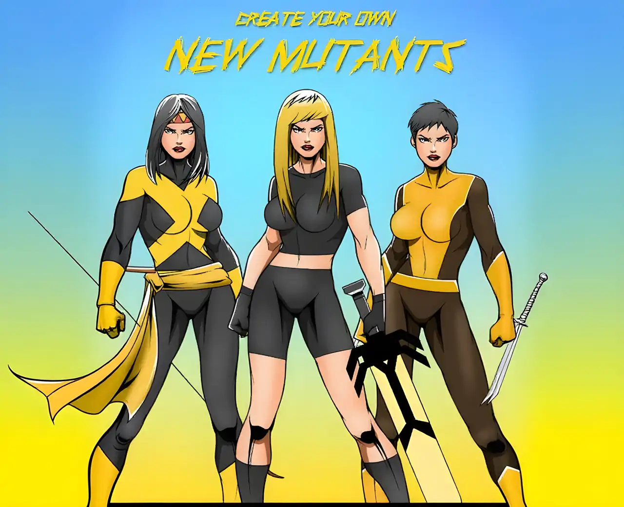 创建你自己的超级英雄女孩