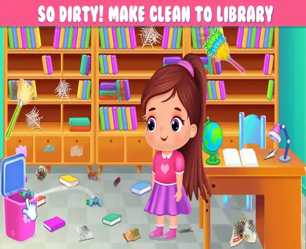 女孩的糖果屋清洁