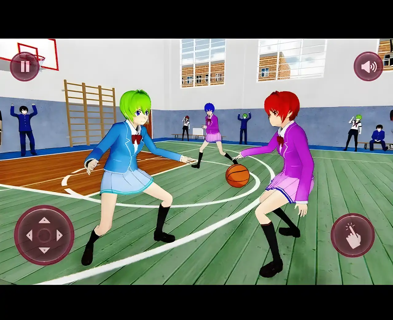 动漫女孩高中生活模拟