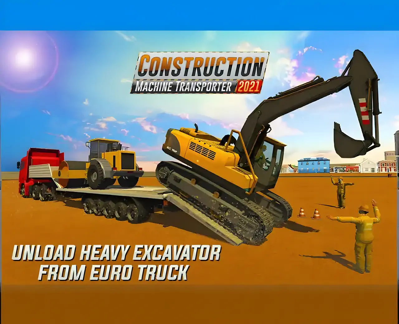 重型挖掘机:运输车卡车游戏