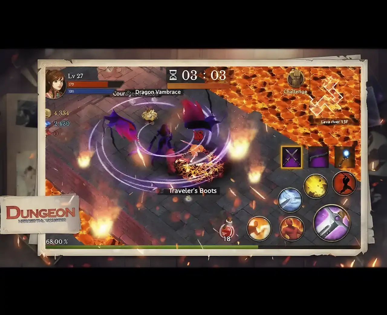 地牢英雄怪物mmorpg