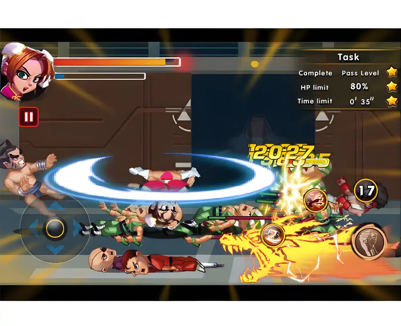 狂野女孩摩托混战