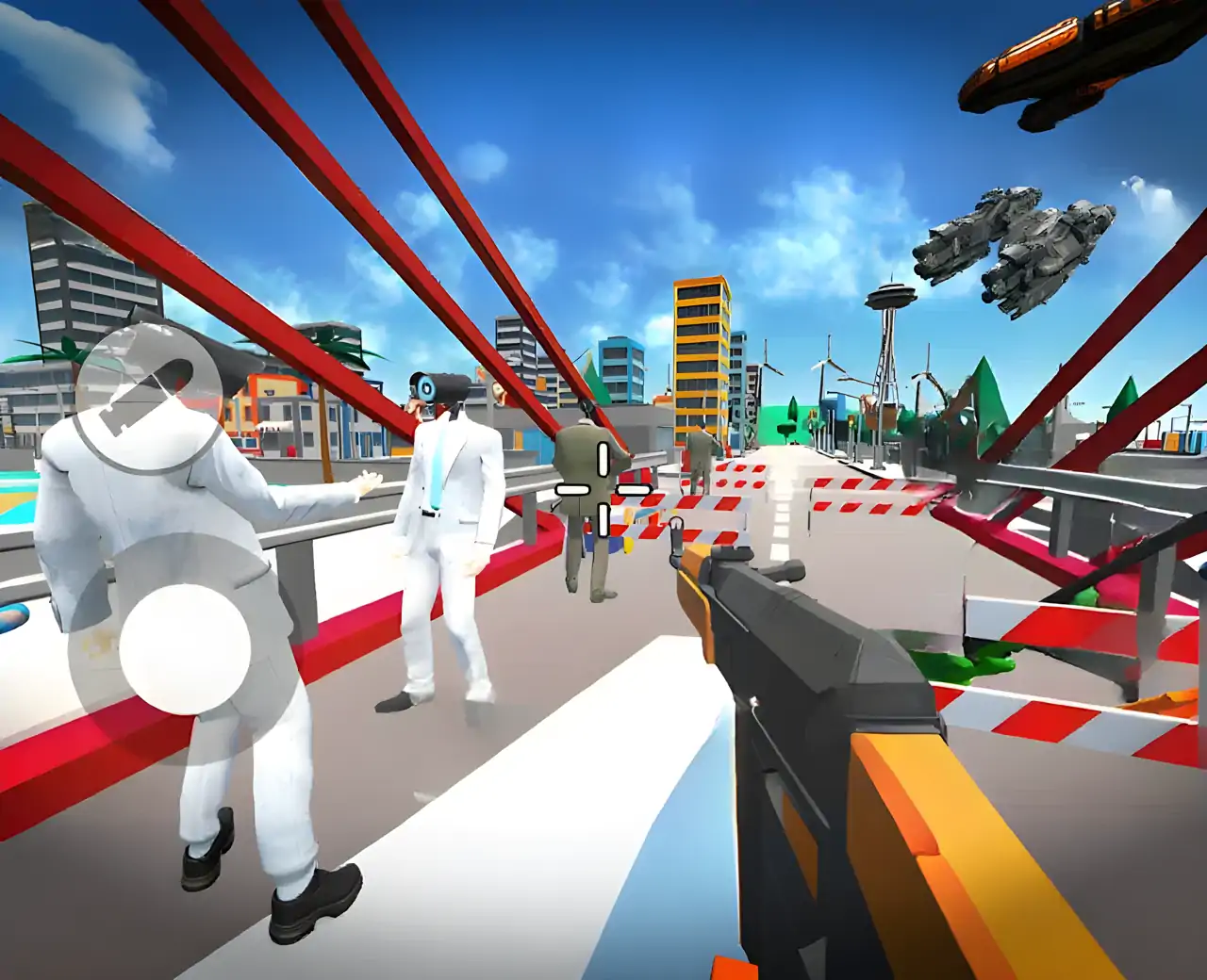 厕所怪物Sk比迪FPS战争