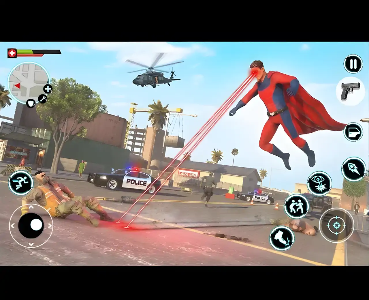 飞行超级英雄犯罪之战