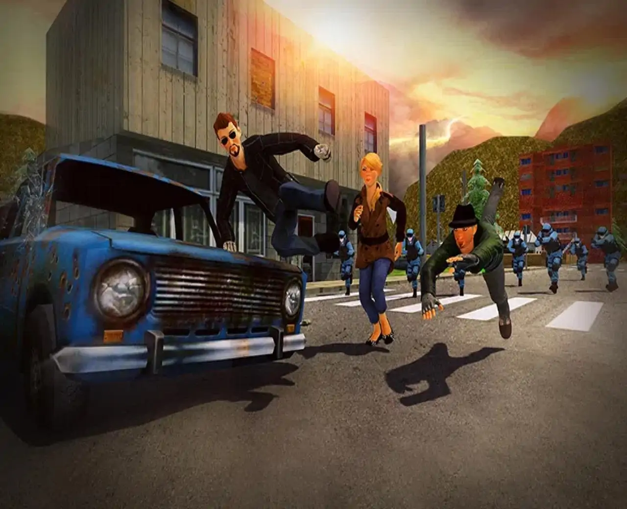 间谍代理任务-最后的生存战斗3D