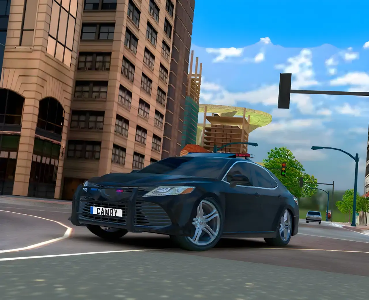 汽车驾驶：凯美瑞