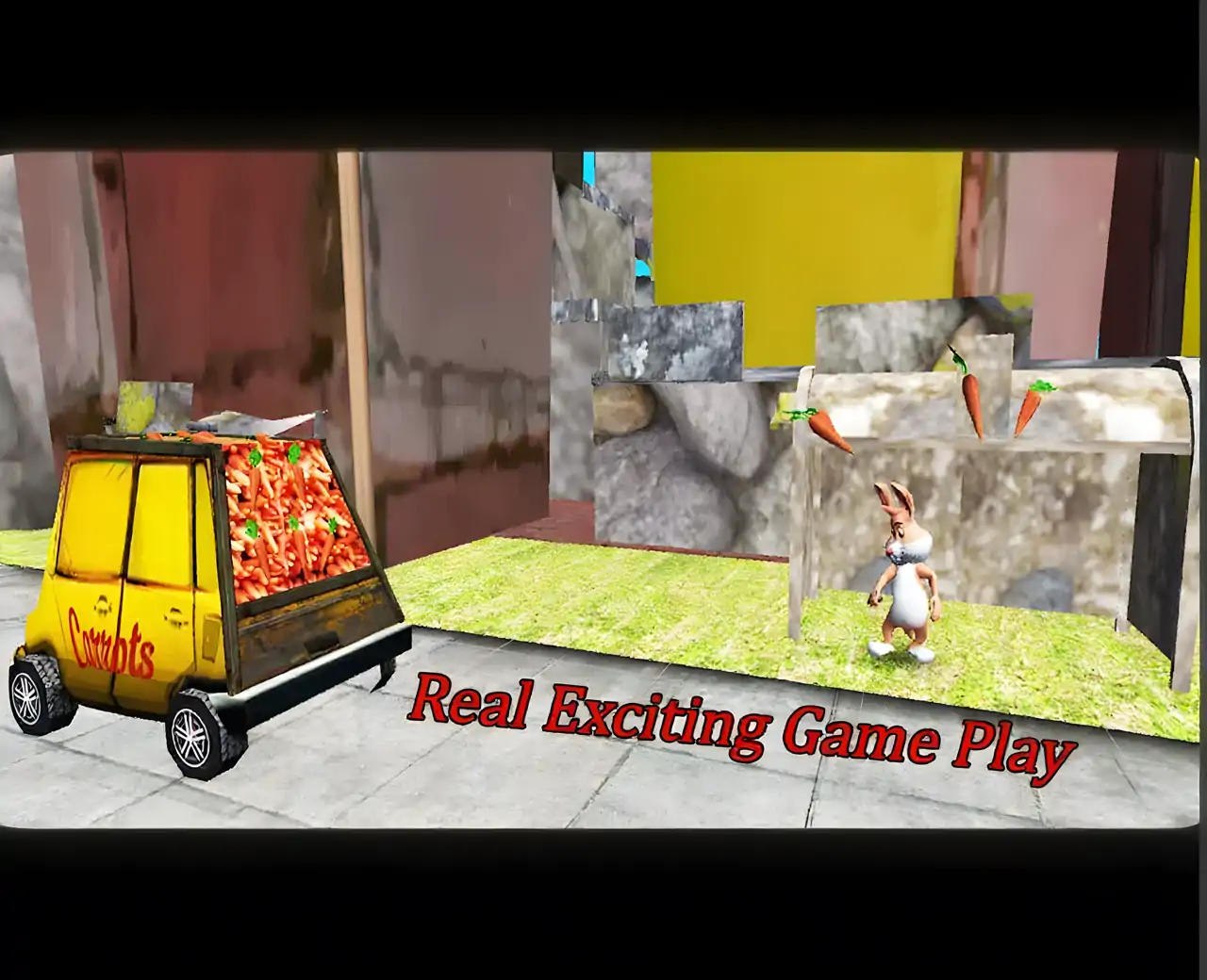 3D动画游戏同有吸引力街视图