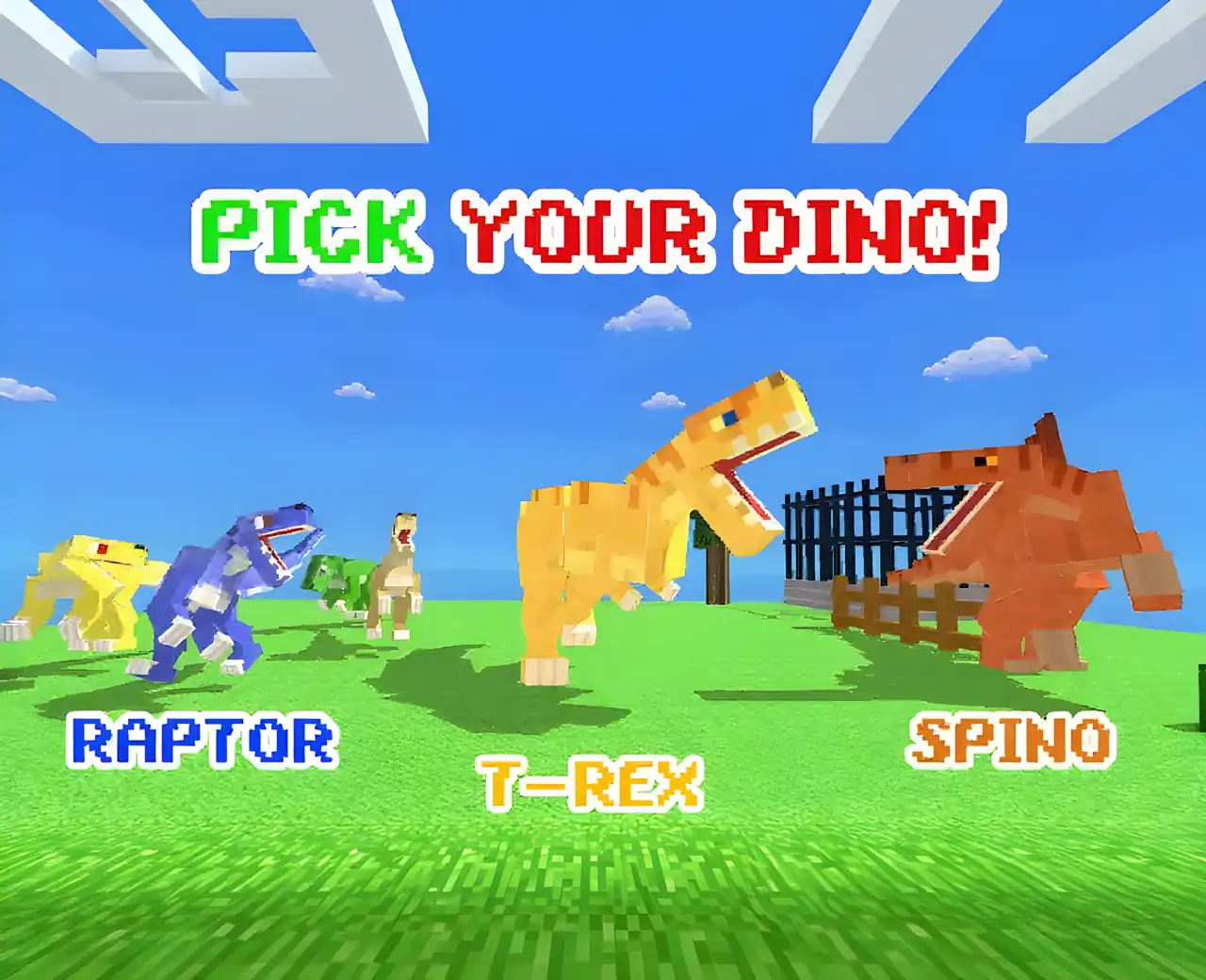 块状恐龙公园：顶级捕食者竞技场