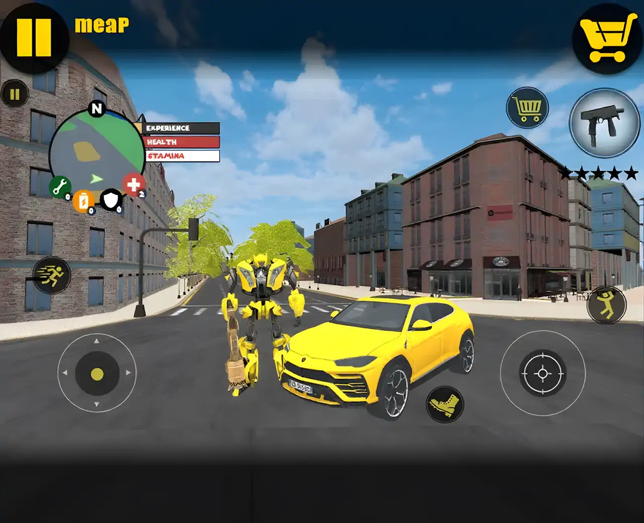 超级车机器人变换