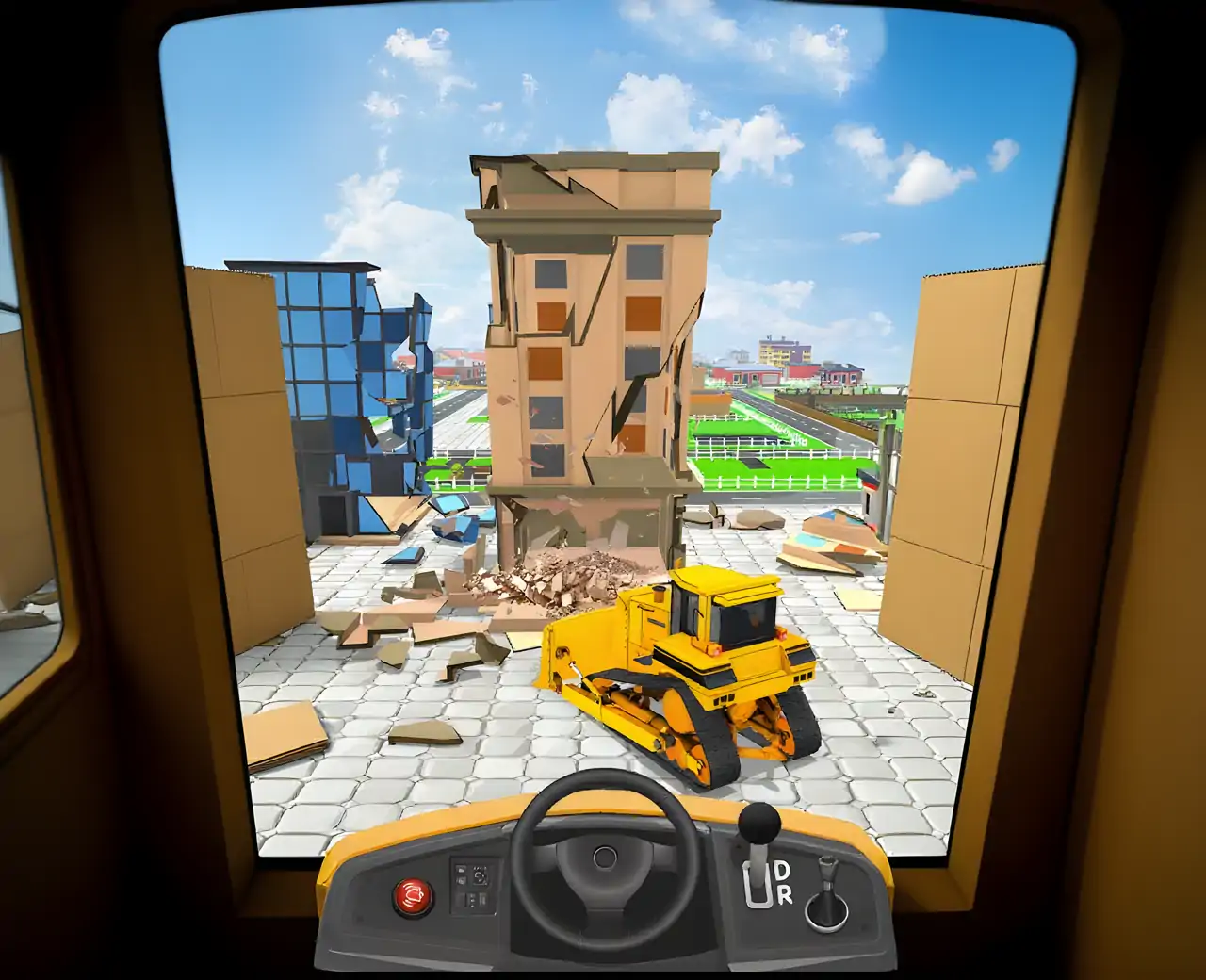 拆除冒险：推土机游戏