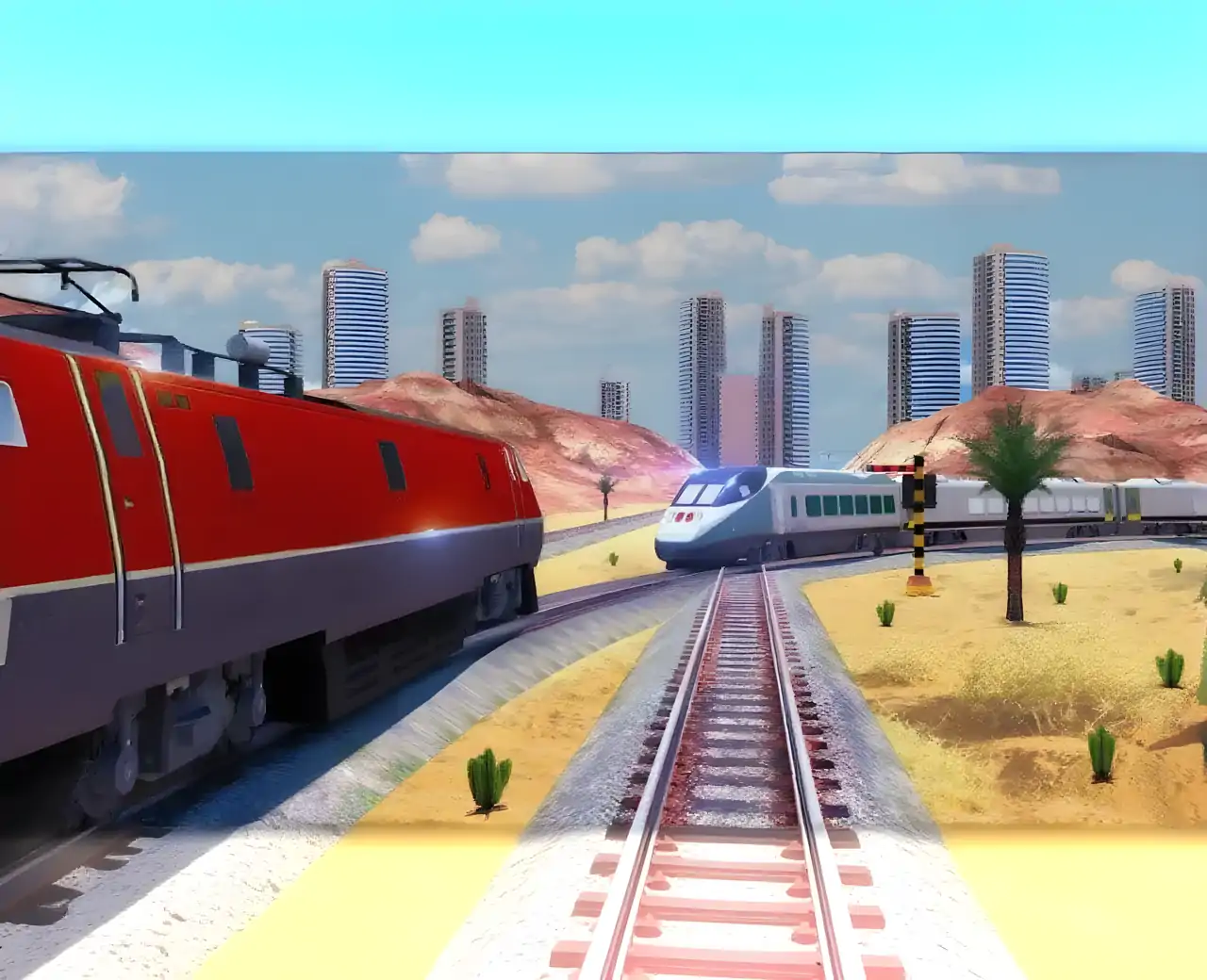 现代火车驾驶模拟器