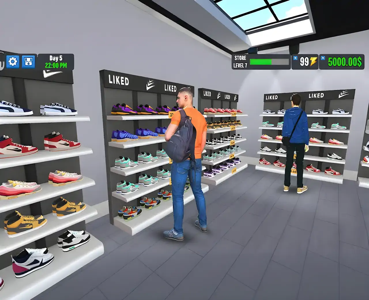 鞋店游戏：市场经理