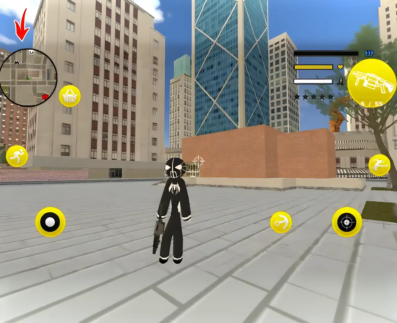 黑蜘蛛火柴人绳英雄