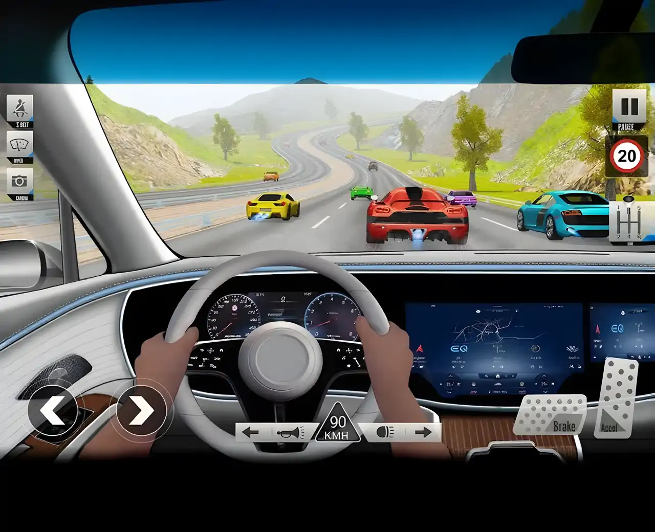 真正的汽车驾驶学校游戏