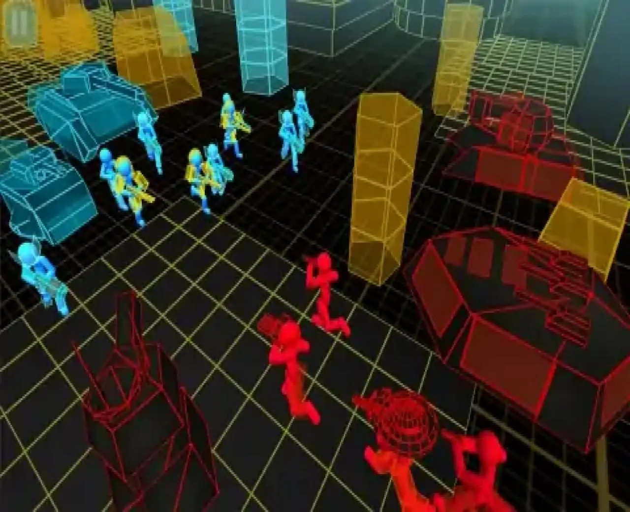 火柴人模拟器：霓虹坦克战