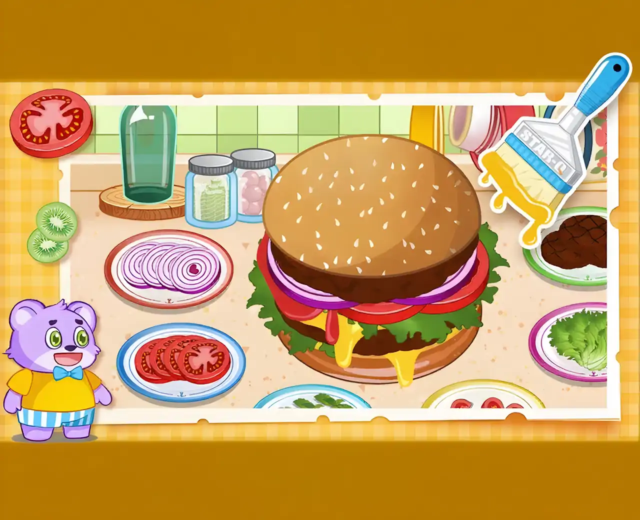 魔术烹饪快餐游戏