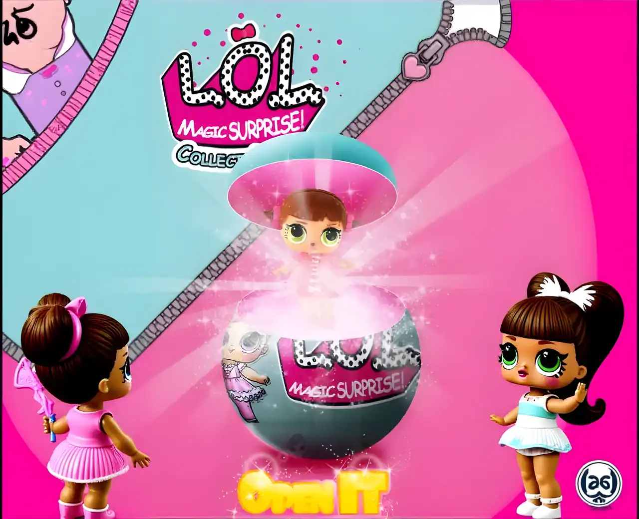 |哈哈娃娃|球流行惊喜蛋