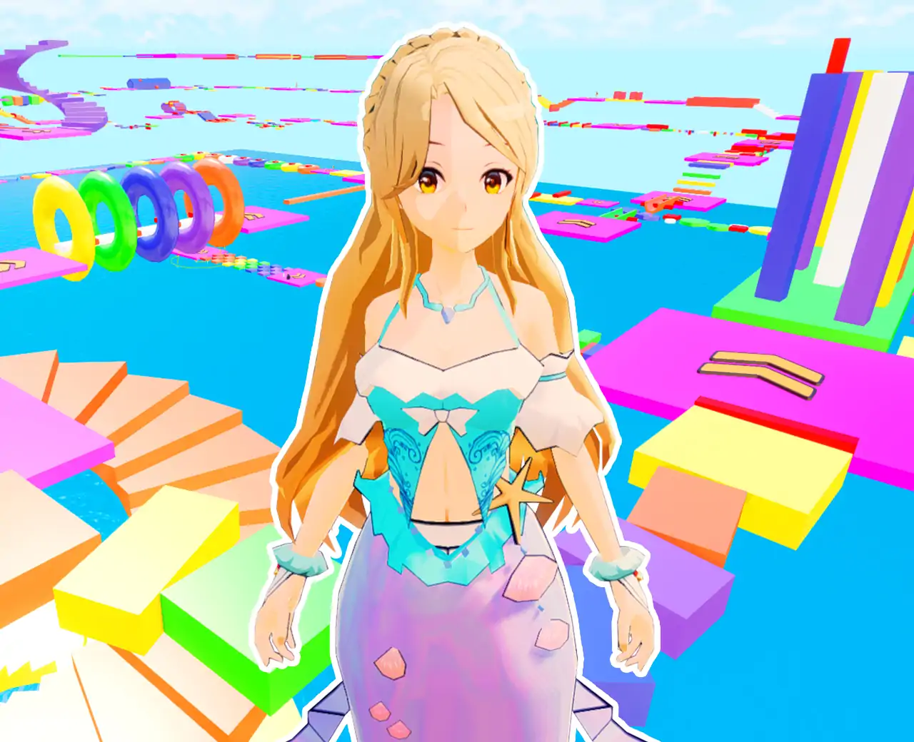 欢乐暑假换装跑酷