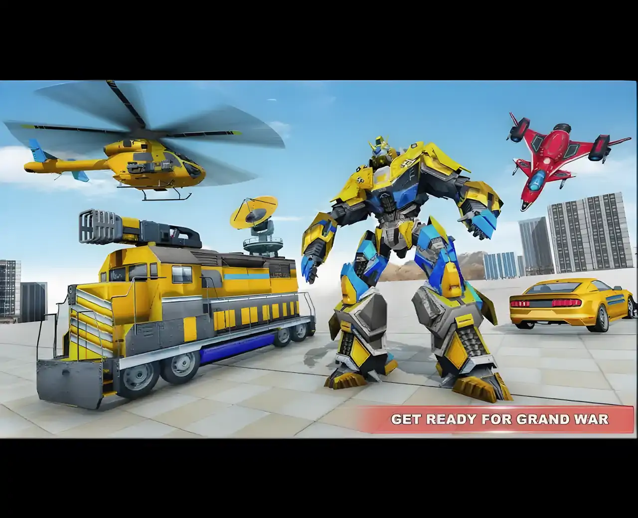 火车机器人汽车