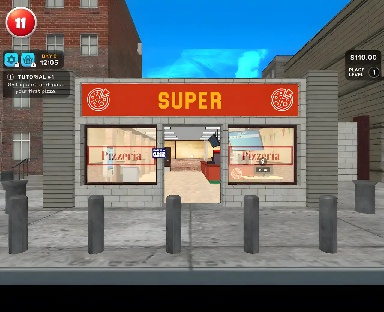 披萨店模拟器