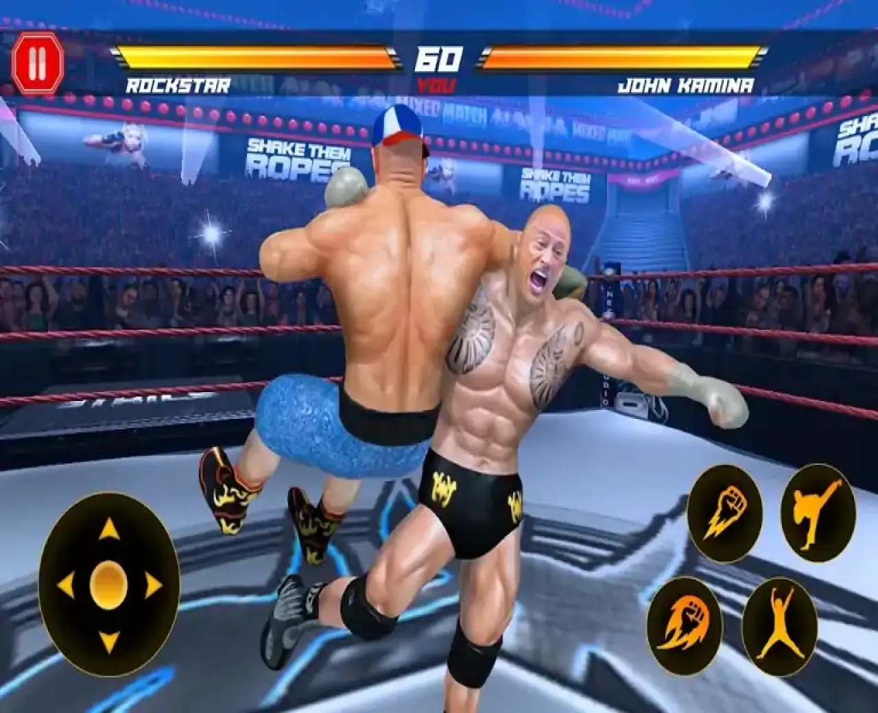 WW真正的摔跤战斗冠军