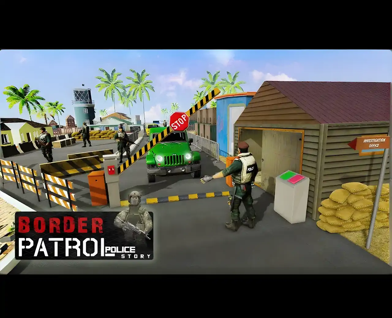 边境巡逻警察的故事