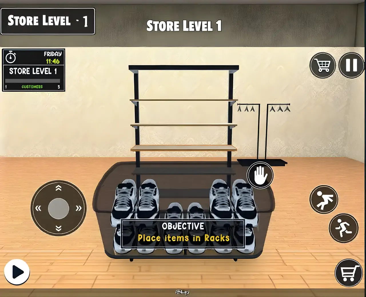 服装店超市模拟