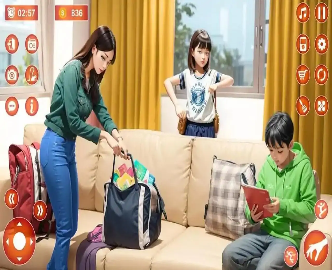 虚拟家庭母亲模拟游戏