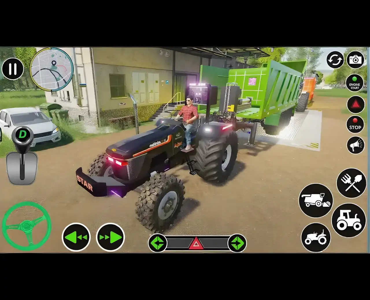 拖拉机耕作游戏3D2023