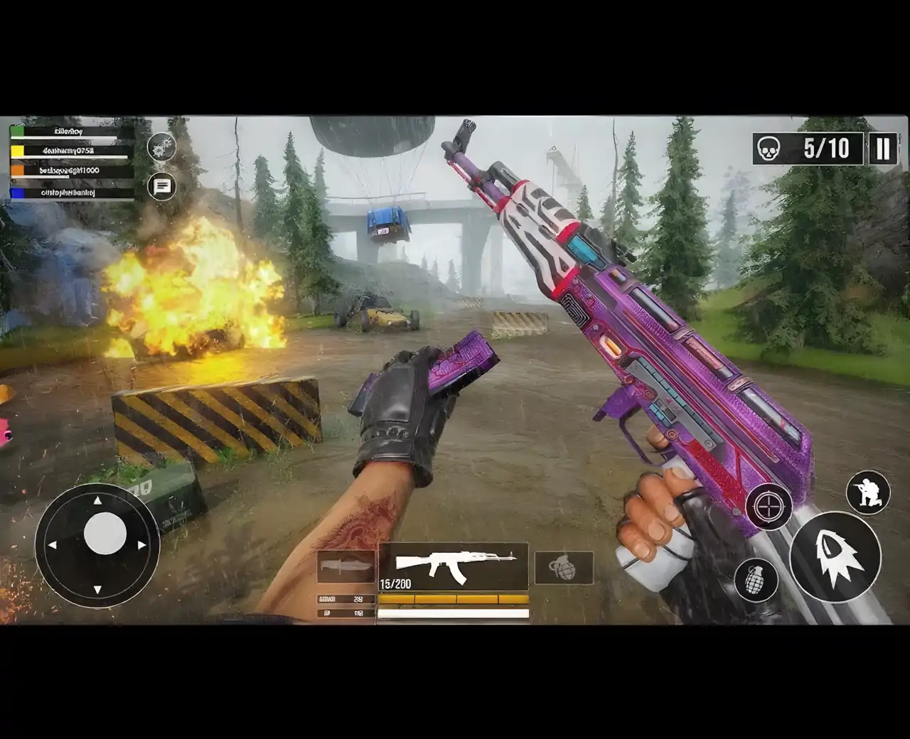 突击队射击枪游戏3D