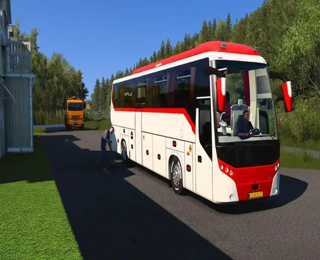 现代巴士模拟器游戏3D