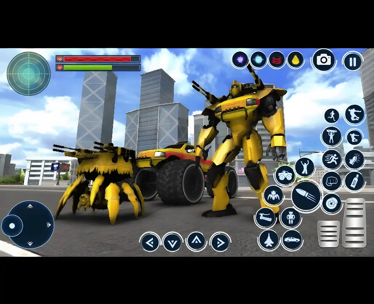 机器人变形格斗游戏3D