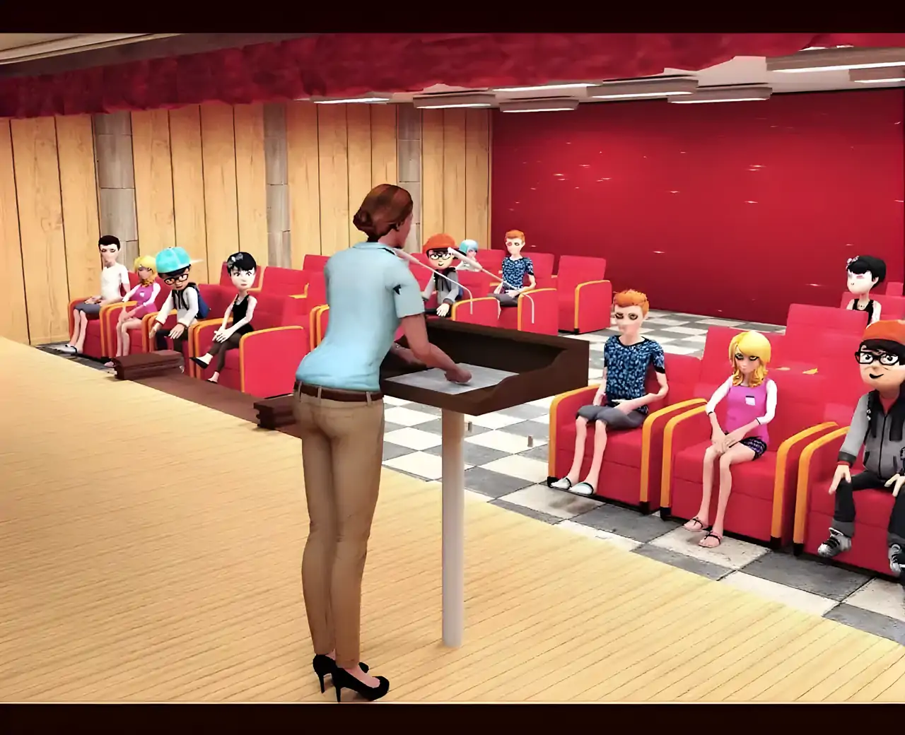 虚拟高中模拟器-学校游戏3D