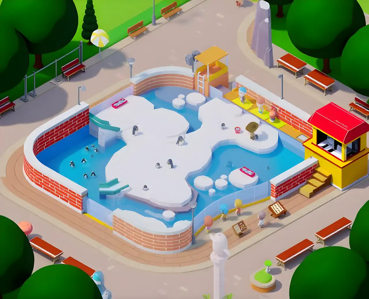 野生动物园大亨：放置动物园