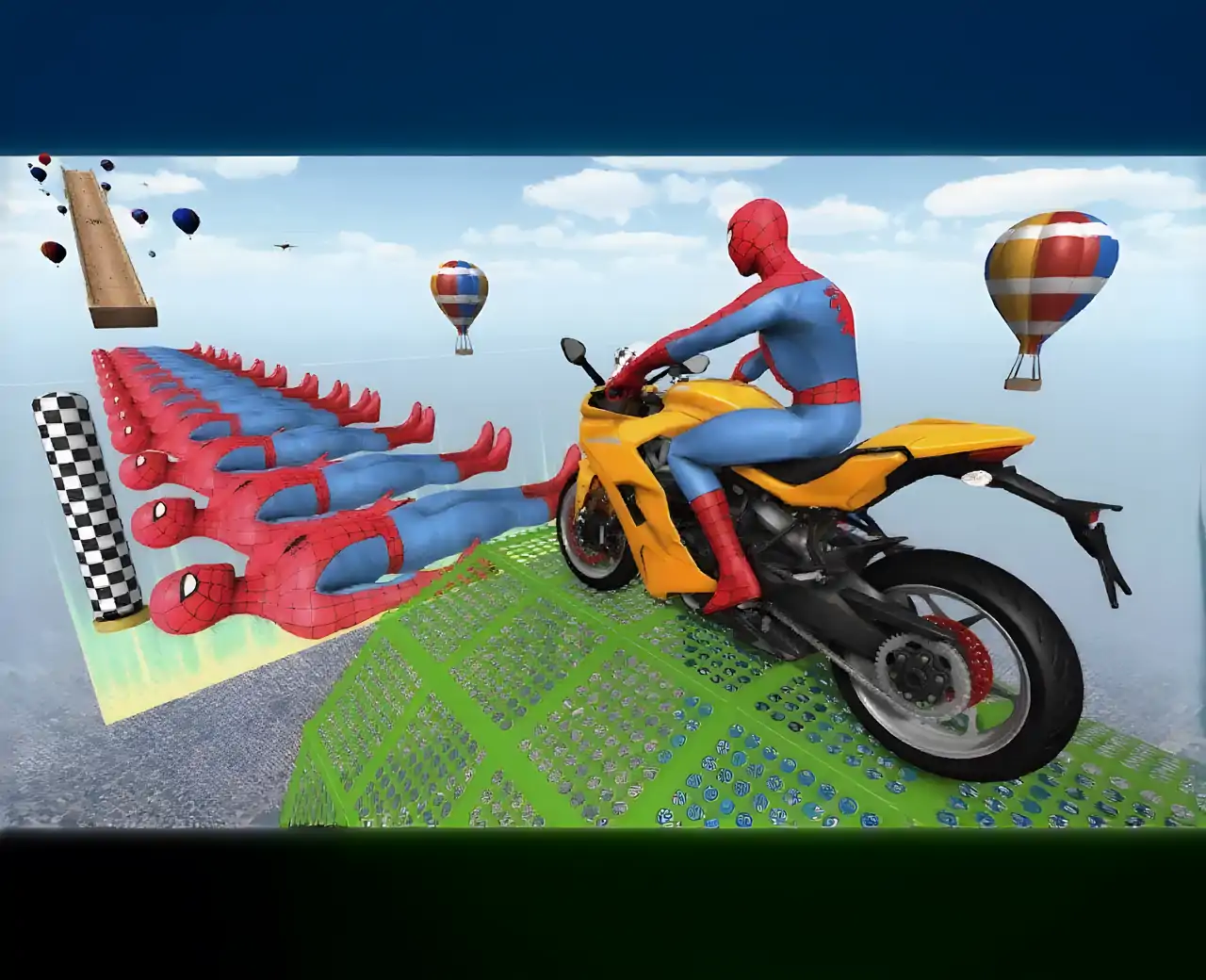 巨型坡道特技车3d