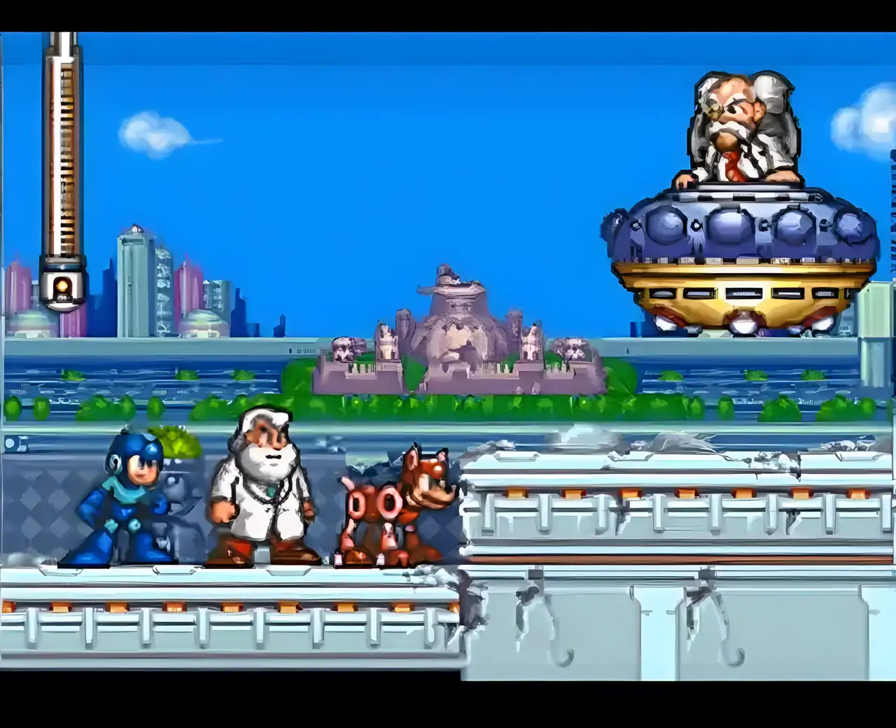 洛克人7宿命的对决美版（SFC游戏）