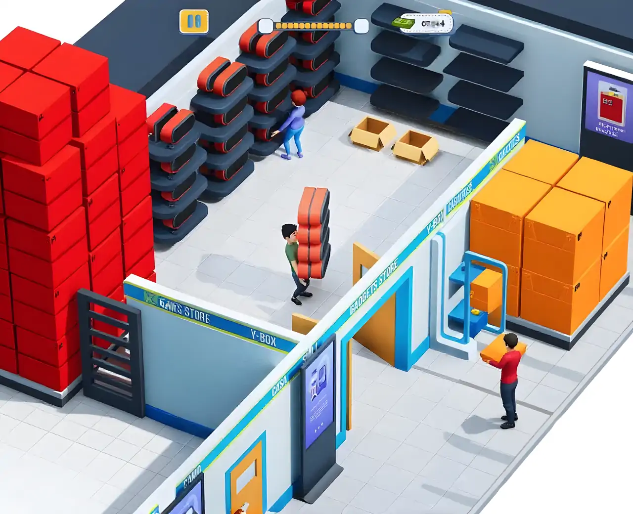 电子市场模拟器3d