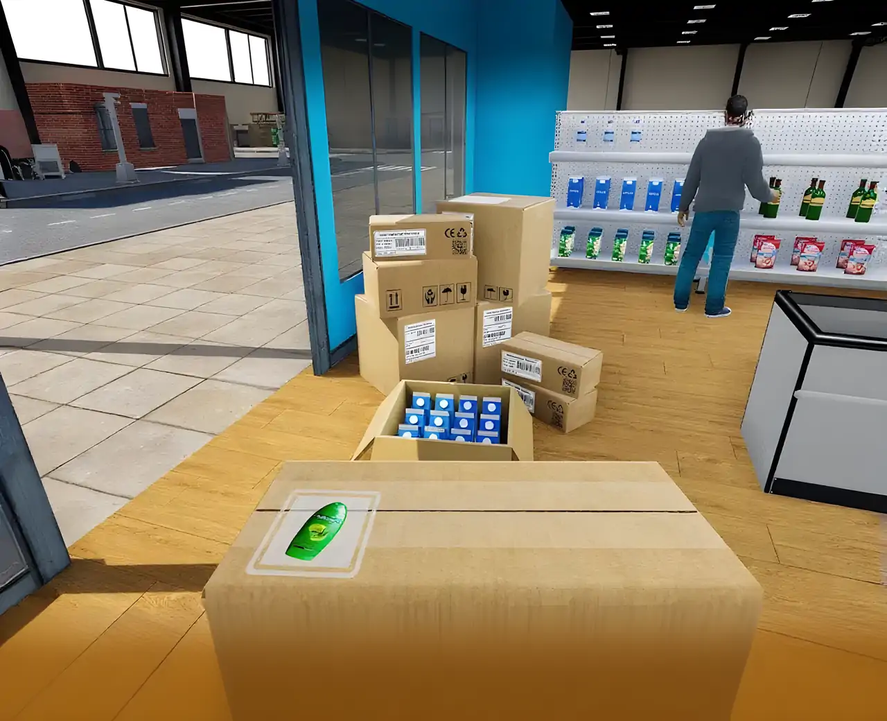 商店管理模拟器