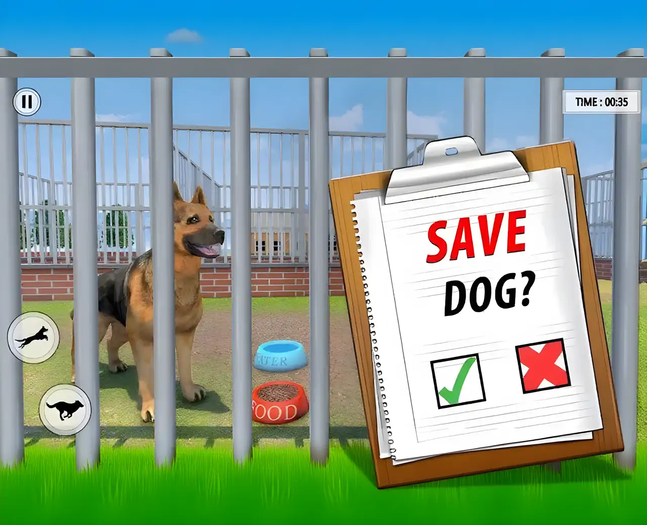 宠物收容所救援游戏
