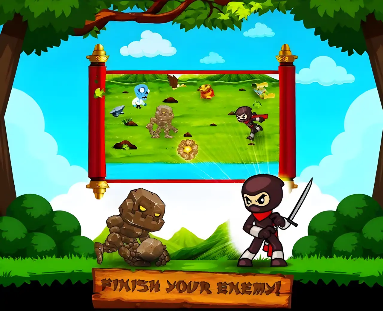 NinjaSlash：手里剑版